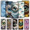 Phone Case For Oneplus 13R 13 12 10T 11 R10 Nord N100 N200 N10 9 9R CE 2 3 Z Pro Lite 5G Soft TPU Cover Fashion Eyelashes Eyes