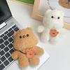 1Pc Girl Birthday Gift Plush Little Bear Backpack Pendant Cute Bear Toy Cartoon Animal Stuffed Doll Keychain