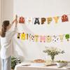 Farm Animal Party Bunting Barnyard Birthday Decoration for Kids