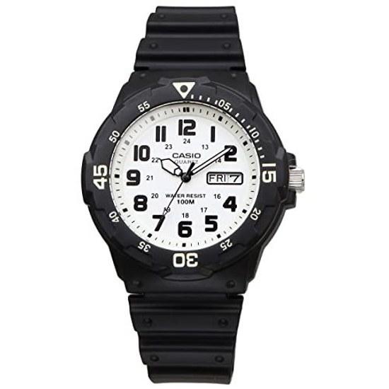 Casio Standard Quartz Wristwatch MRW-200H-7BV Mens WhiteArabic Overseas Model