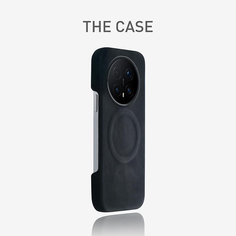 Honor Magic 8 Pro Phone Case: Skin-Feel Suede, Magnetic, High-End, New Model for Men, Compatible with Honor Magic 7