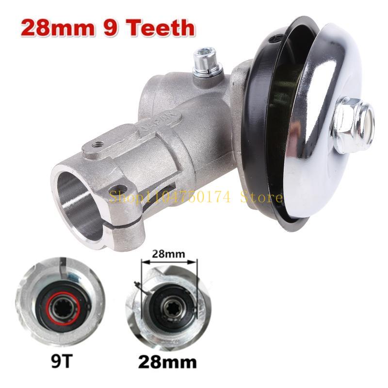 Universal 26/28mm Diameter Gearbox Brush Cutter Trimmer Replace Lawn Mower Gear for Head Gear-Head Gearbox Garden top sale