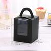 Handheld Windowed Cupcake Packaging Box Egg Tart Box Baking Packaging Boxes Family Gathering Wedding Dessert Display Stand Tray Anti Rollover