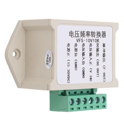 Voltage Frequency Converter Module ABS Housing Signal Conversion Module 0‑10V Input 0‑10KHZ Square Wave Output