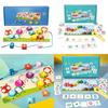 Wooden Caterpillar Number Matching Puzzle Educational Toy For Kids Learning And Development