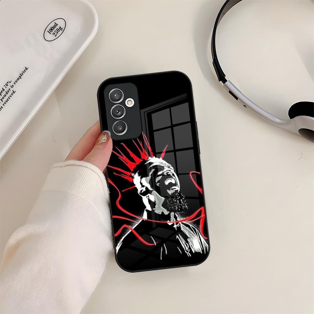 Tech N9ne Rapper Phone Case Glass For Samsung S24 S26 S23 S20 S25 S21 S22 Ultra Fe Plus A05 A06 A16 A26 A36 A56 Coque
