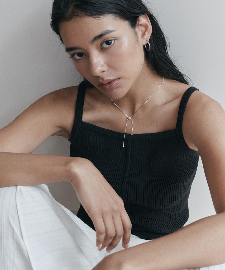 Attica Raw Flow Knot Necklace / Nbs014
