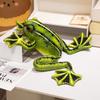Simulation Frog Aquarium Tree Frog Doll Plush Toy Doll Children'S School Teaching Amphibian Frog