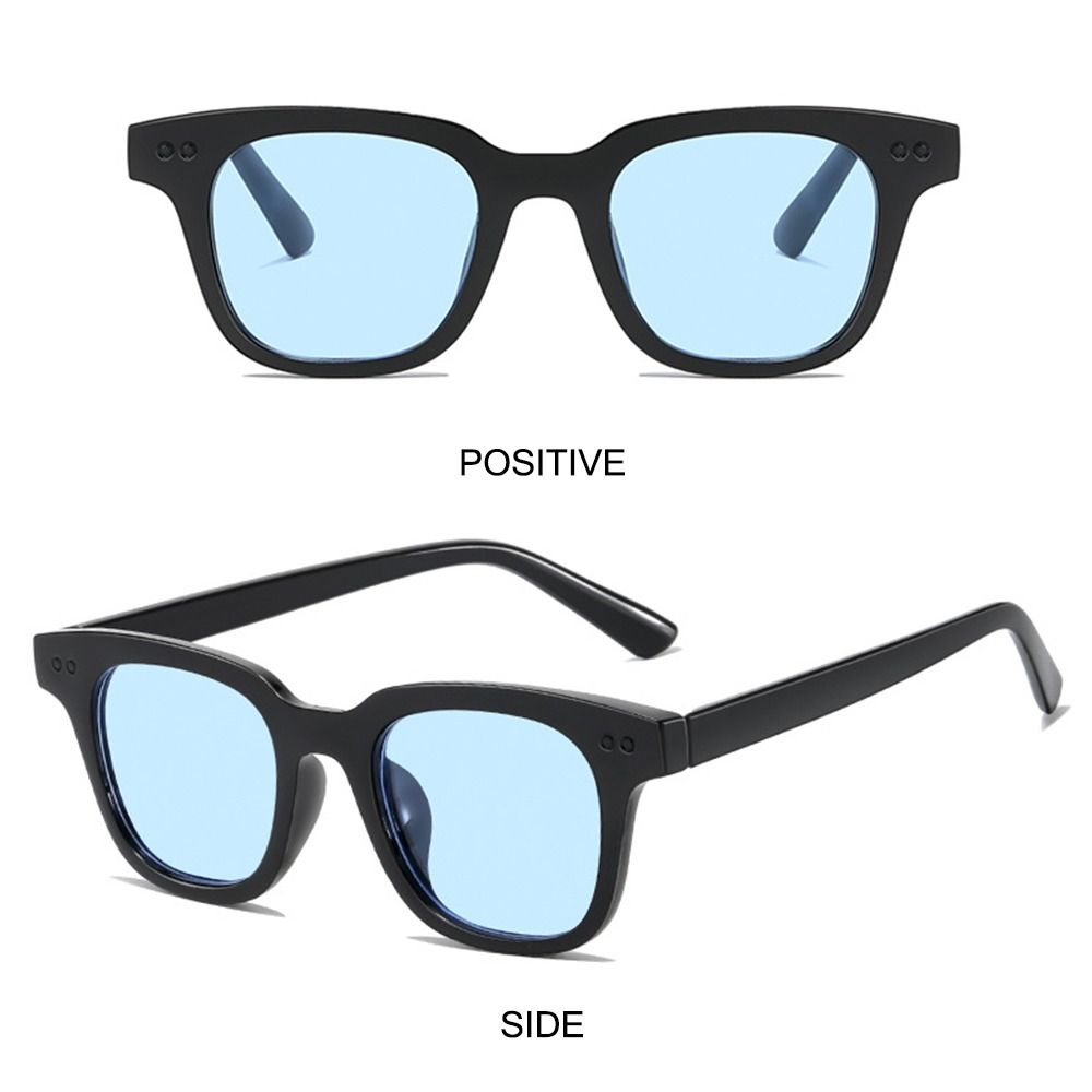 Summer Square Frame Sunglasses UV Protection Shades Trendy Ocean Lens Sun Glasses  for Women & Men