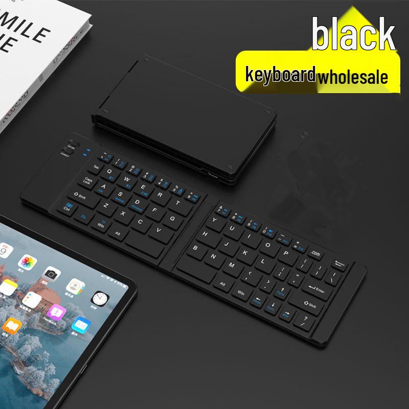 Portable Foldable Bluetooth Keyboard & Mouse Combo with Touchpad for Mobile Devices