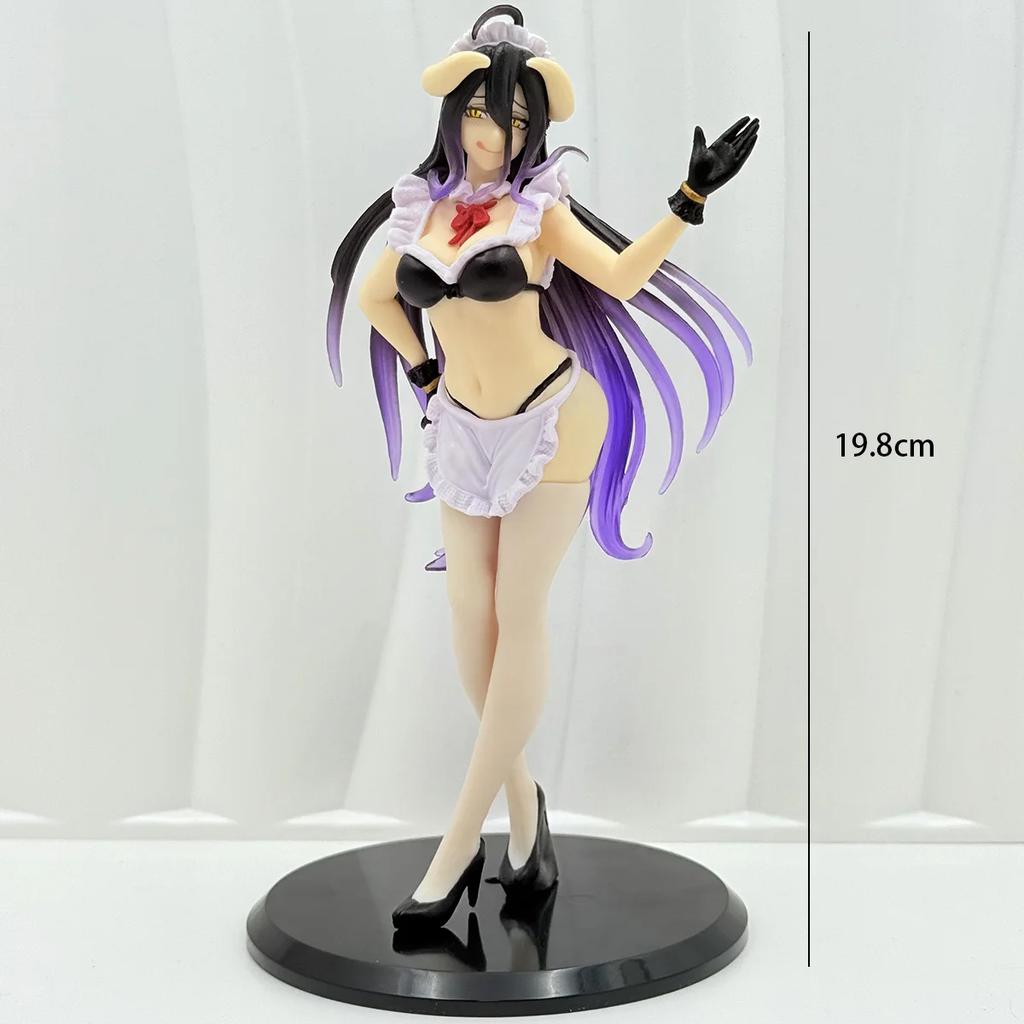 Anime Taito Overlord Albedo Standing Figurine Collectible Model Doll Toy
