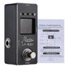LT-901 Mini Chromatic Guitar Tuner Pedal Effect 12-tone Equal Temperament Foot Tuner LCD True Bypass Guitar Accessories