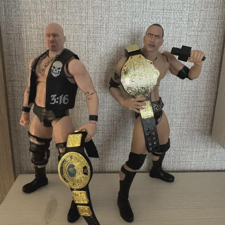 

Shf Wwe Stone Cold The Rock Figure