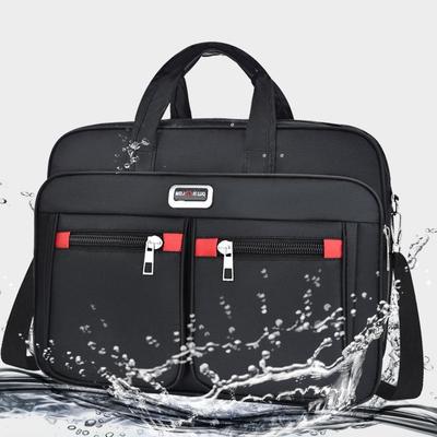 Men's Korean Style Waterproof Oxford Cloth Crossbody Bag - Trendy, Wear-Resistant, Large Capacity Casual Handbag.