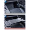 Quick Setups 3 Section Auto Table Space Saving Strong Surfaces Sturdy Vehicle Mounted Tray Collapsible for Snacks Laptop