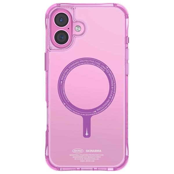 Skinarma Etui Saido Iphone 16 Plus 6.7  Magnetic Charging Różowy/Pink