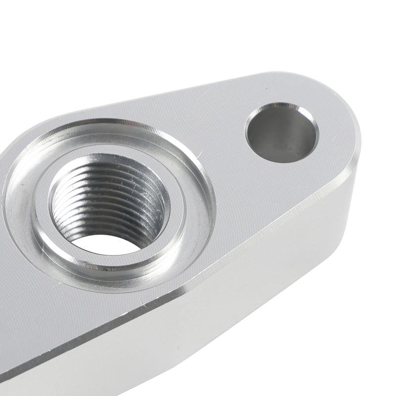 Artudatech 2 Pack Oil Pressure Sensor Adapter Plate M16 x 1.5 Thread 551623 For Chevy LS Gen 4 LS Engines- Billet Aluminum