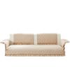 French Cream Wind Sofa Cushion Universal In All Seasons Plush Solid Color Sofa Cover Seat Cushion Non-Slip Cover Cloth Towel Winter