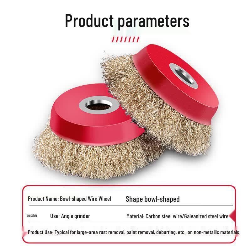 Angle Grinder Steel Wire Wheel Brush