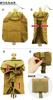 Drawstring Bag with Belt Attaches to Belt or Includes External Bottle Military Waist Solid Large GPT Moss Green [Suitcase Company] Loop, Pocketable,