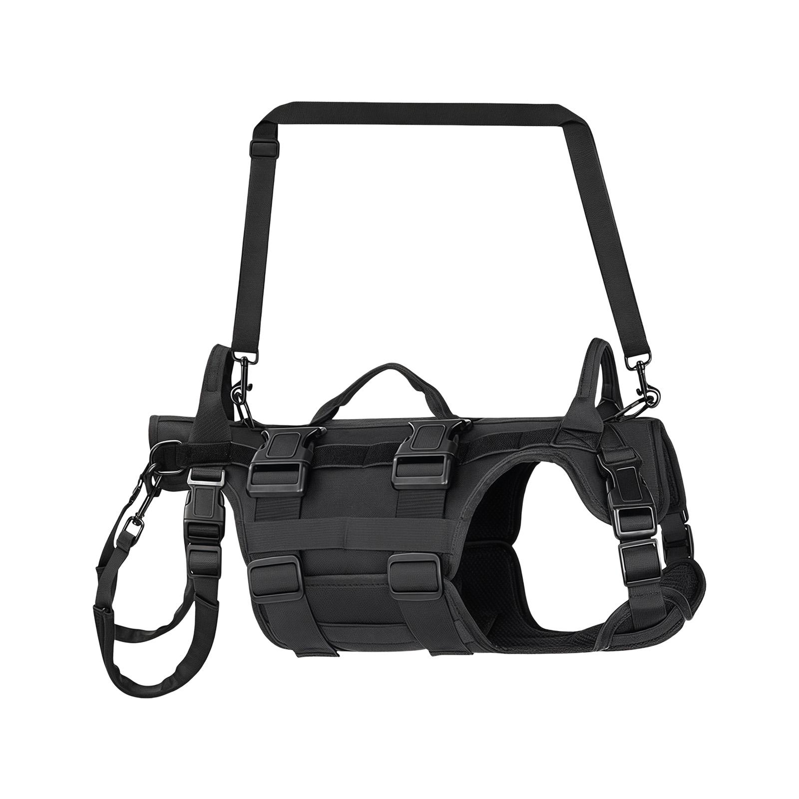 

Dog Walking Aid For Elderly animals Including 8 Simple Open Clasps And thin Textile L