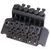 6 String Double Roll Tailpiece Saddle Tremolo Bridge System for Electric Guitar Replacement