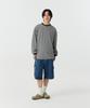 STENDS [M~4Xl] Striped Long Sleeve T-Shirt_Gray