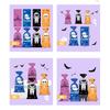 50PCS with Ties Halloween Gift Bag Cartoon Storage Bag Creative Candy Cookies Bag  Halloween