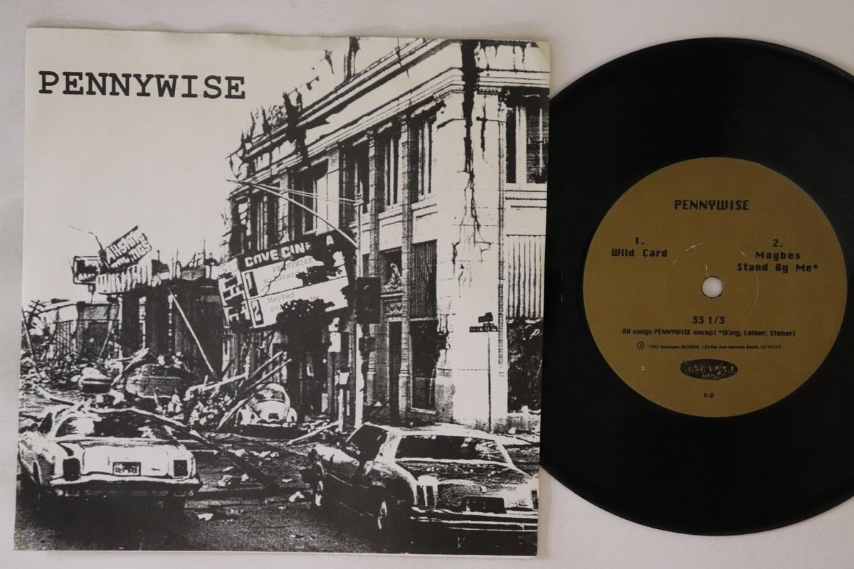 

7inch Record PENNYWISE - Wildcard T2 THEOLOGIAN RECO 1992 US Rock Used