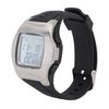 Soccer Game Referee Watch Digital Sports Wrist Watch Stopwatch Timer Alarm Stainless Steel Silver Case Black Rubber