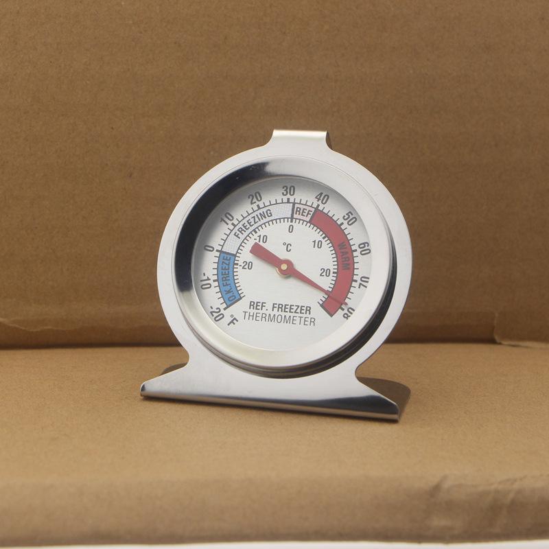 High-Precision Bimetallic Stainless Steel Refrigerator and Freezer Thermometer