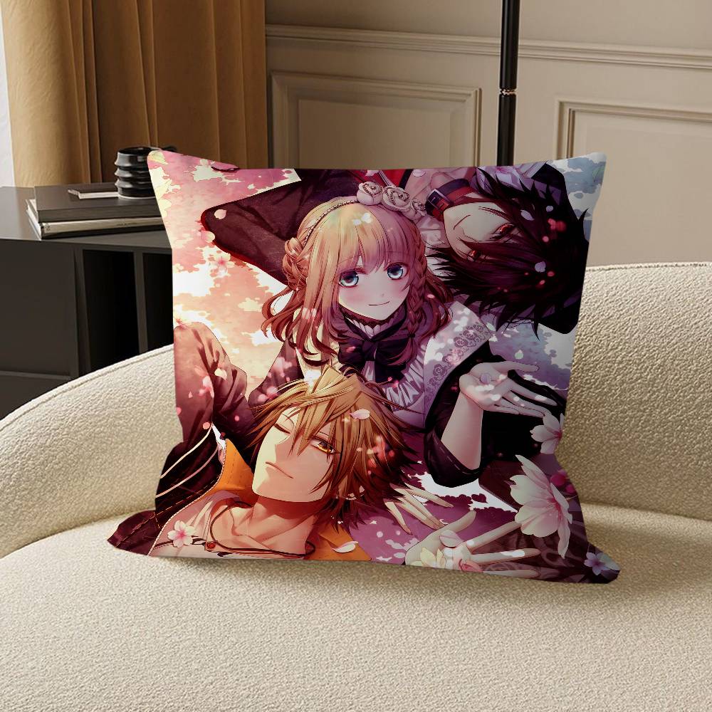 A-Amnesia Cushion Cover Car Throw Pillow Case For Sofa Car Christmas Gift 40x40cm 45x45cm