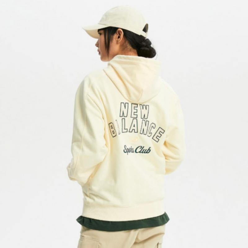 New Balance Half Club  Uni Hoodie Semi OverfiT Nbn0e11213 31 Hoodie T shirT