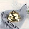 Vintage Metal Service Bell Counter Desk Bell For Restaurant, El, Game Show, Coffee Shop Multifunctional Portable Hand Bell