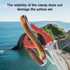 1.5M Stainless Steel Snake Catcher Tongs Foldable Reptile Grabber Tool Snake Hook Catcher Tool For Outdoors Catch Loach Crab
