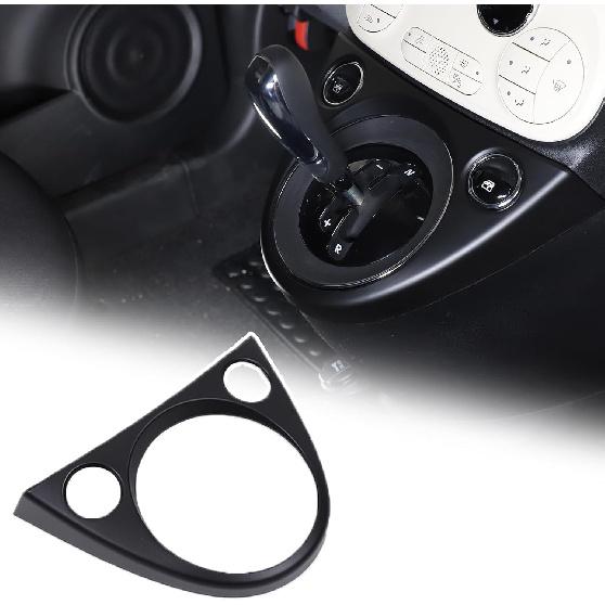 

Sekhyna Car Control Gear Shift Panel Cover Trim Compatible with Fiat 500 2011-2023 ABS 1PCS,Center Console Window Lift Switch Button Panel Frame Trim матовый черный