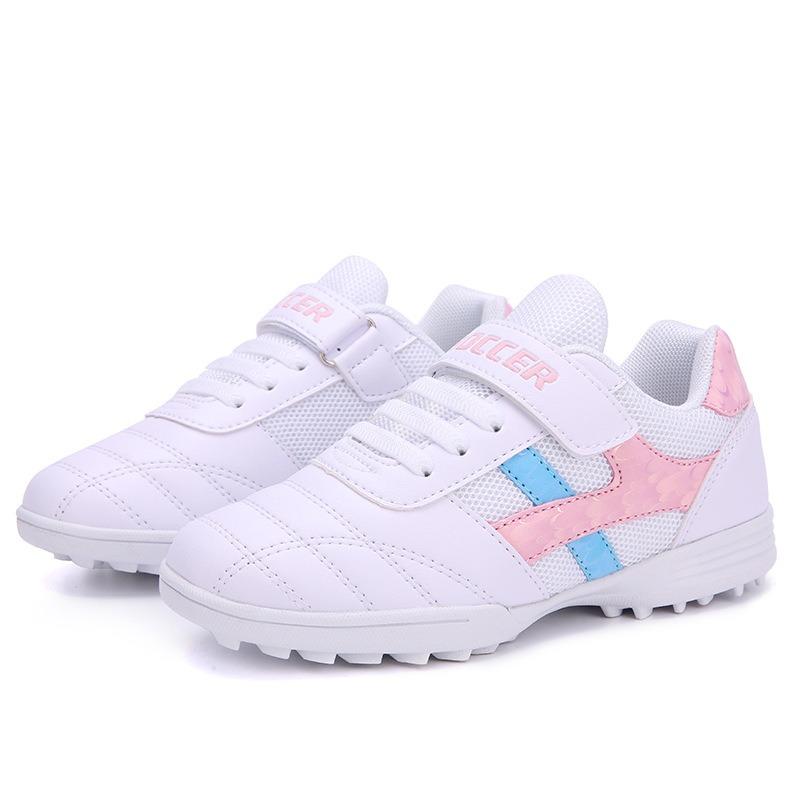 Children's football shoes sports shoes broken nails spring and summer training shoes boys and girls youth breathable sneakers