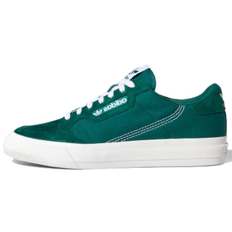 Кроссовки унисекс adidas Continental Vulc Collegiate Green Collegiate-Green Cloud-White EG6734 40⅔