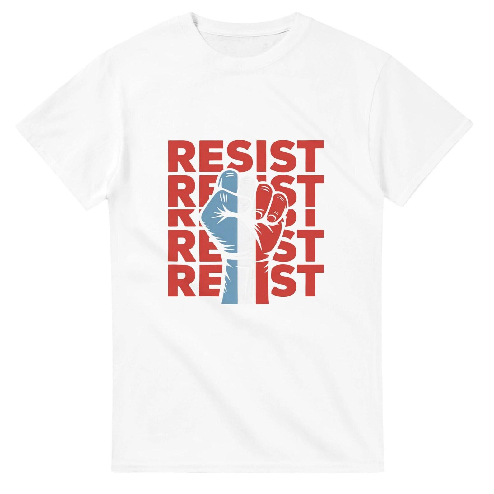 Resist Heavyweight Unisex Crewneck T shirt | Gildan® 5000 S
