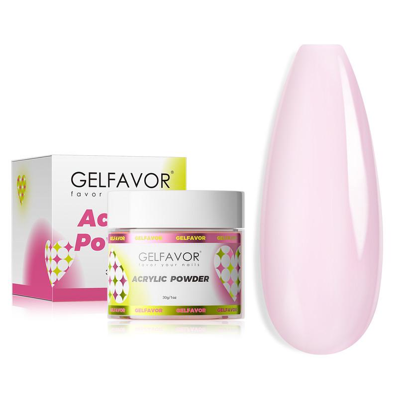 

GELFAVOR 30 г кристаллическая акриловая пудра для украшения ногтей, насадка для наращивания на воздухе, быстросохнущая для удлинения ногтей, маникюра