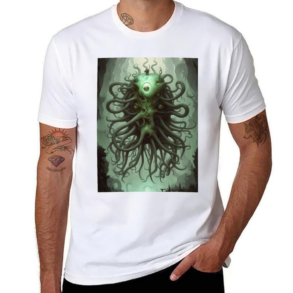 Cosmic Horror  Tentacled Terror TShirt Dry Fit Athletic Short Sleeve Shirt