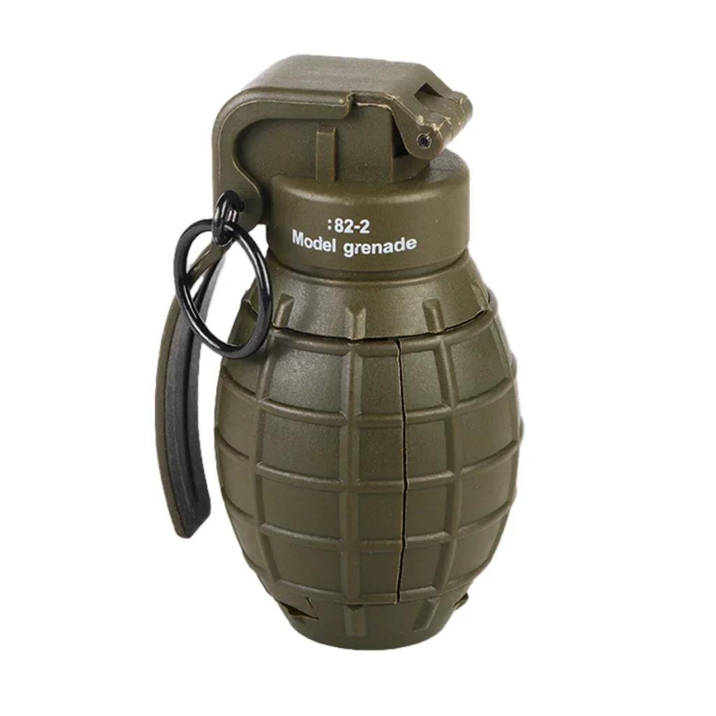 6PCS M18 Grenade Toy Gel Ball Launcher Water Bomb Burst Reusable Simulation Outdoor Children's Toy CS Nylon Material 6mm-8mm