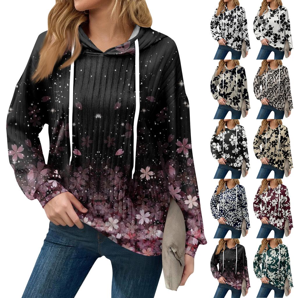Hoodies For Women Oversized Winter Cute Sweatshirts Pullover Trendy Fall Clothes