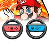 Of Set 2 Nintendo Switch Joy Con Wheel Controllers Gamepad Mario Kart Racing