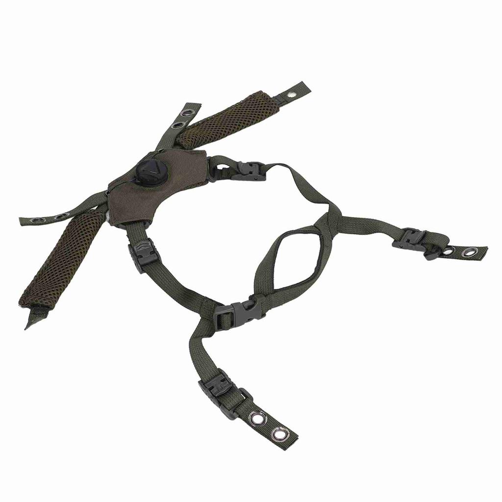 Adjustable Dial Suspension System Chin Strap Helmet Accessories for Fast for MICH for Wendy Helmet OD Green