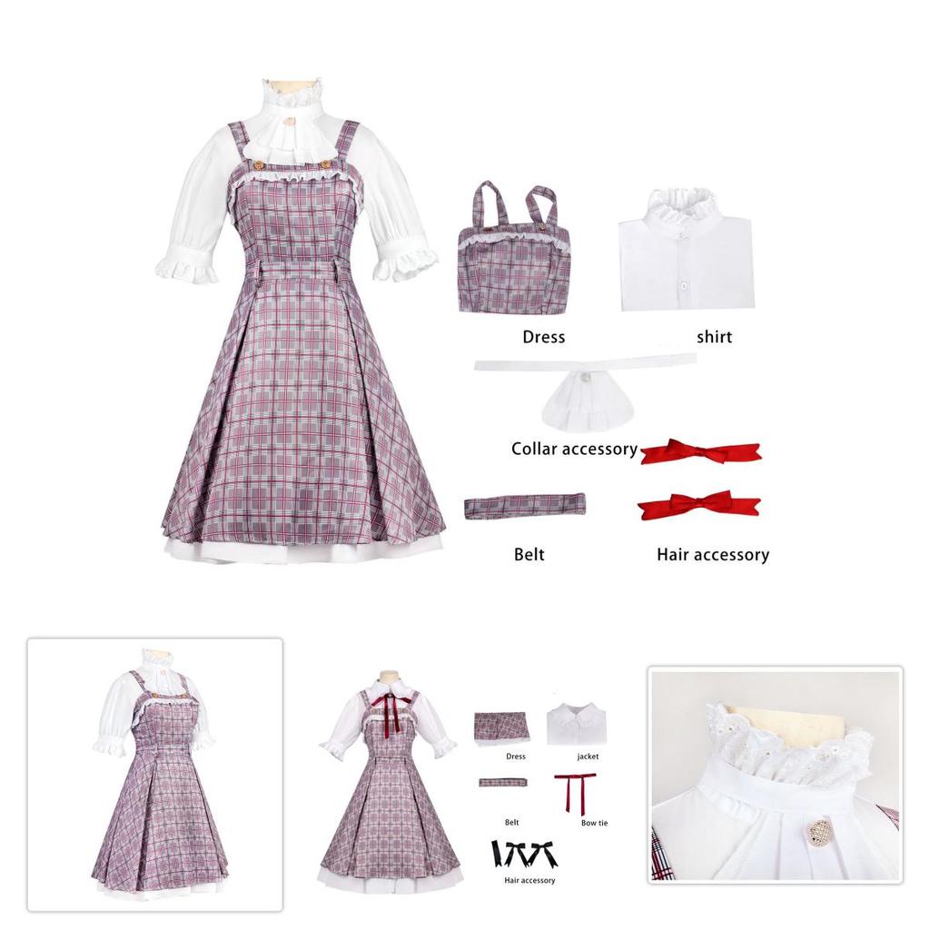 Manakashi Honjo Kanzaki Manami Cosplay Costume For Women With Polyester Fabric For Anime Conventions And Daily Wear