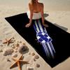 Monterrey Team Spirit In Action Beach Towel, Quick-drying, Easy to Care for, Use for Both Fitness and Beach Vacations,Sports Essential Fan Gift