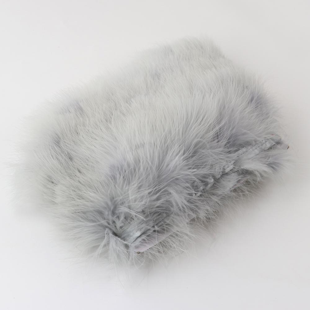1Meter Fluffy Turkey Feathers Trim Fringe Ribbon 8-10Cm Marabou Feather For Craft Fringe Sewing Wedding Party Clothing Dress