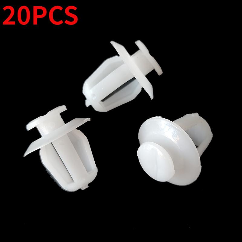 20 Car door guard bar exterior trim anti-rub fixed buckle clip for Citroen Picasso Seine Exterior Door Moulding Bumpstrips Trims