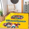 Roblox 487 Customize Text Floor Rug Office Rug Design for Kitchen Living Rooms Study room Outdoor Antislip Carpet Office home decor
